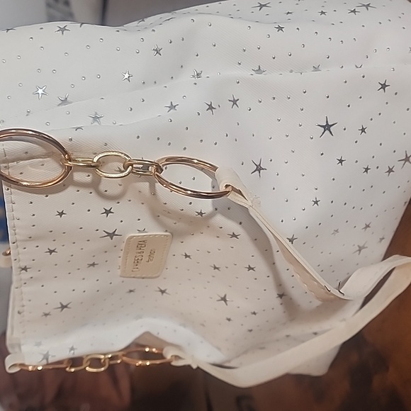 White Star Patterned Women's Bag Fashionable Handbag Women's Large capacity - Picture 6 of 7